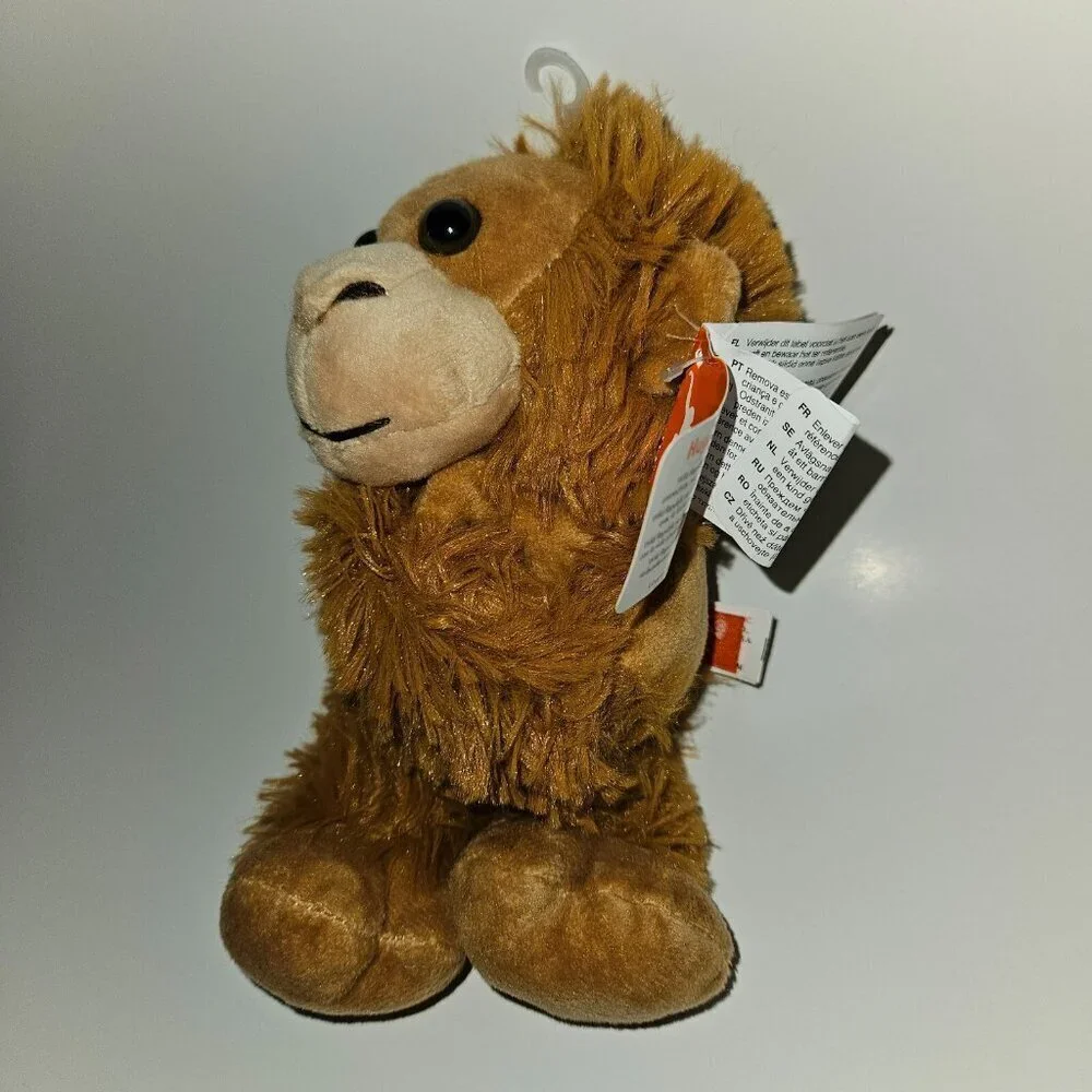 2 Wild Republic Brown Huggers Orangutan Plush Lot 7